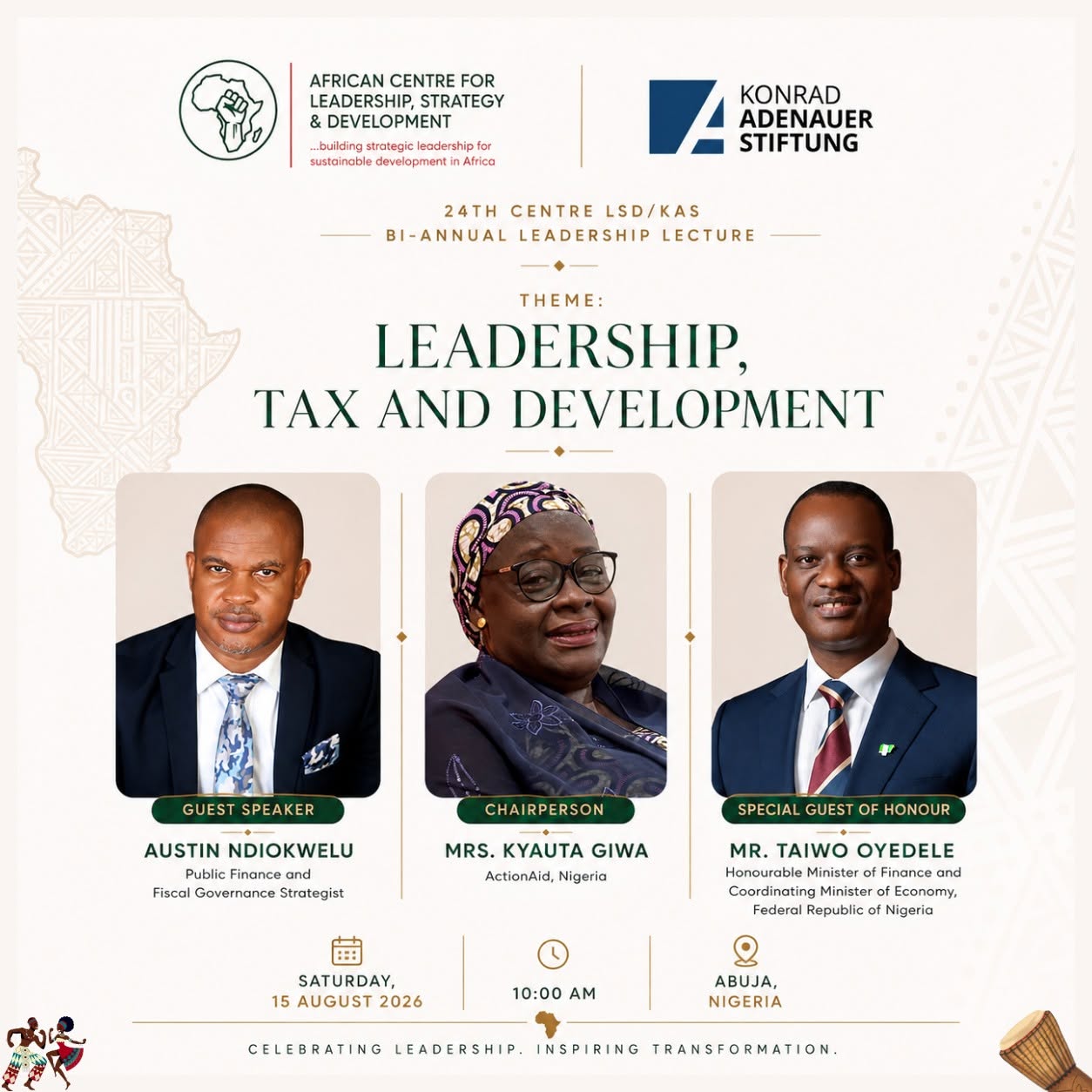 24th Centre LSD/KAS Bi-Annual Leadership Lecture and Graduation Ceremony