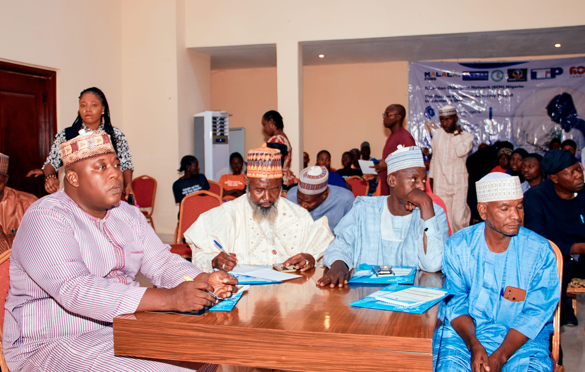 35 political candidates in Adamawa State signed and committed to free, safe, and quality education for children in the state.