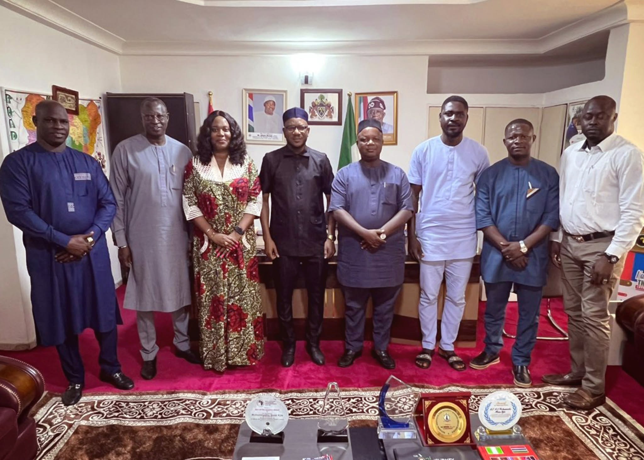 Centre LSD Engages Gambian High Commission to Strengthen Regional Collaboration