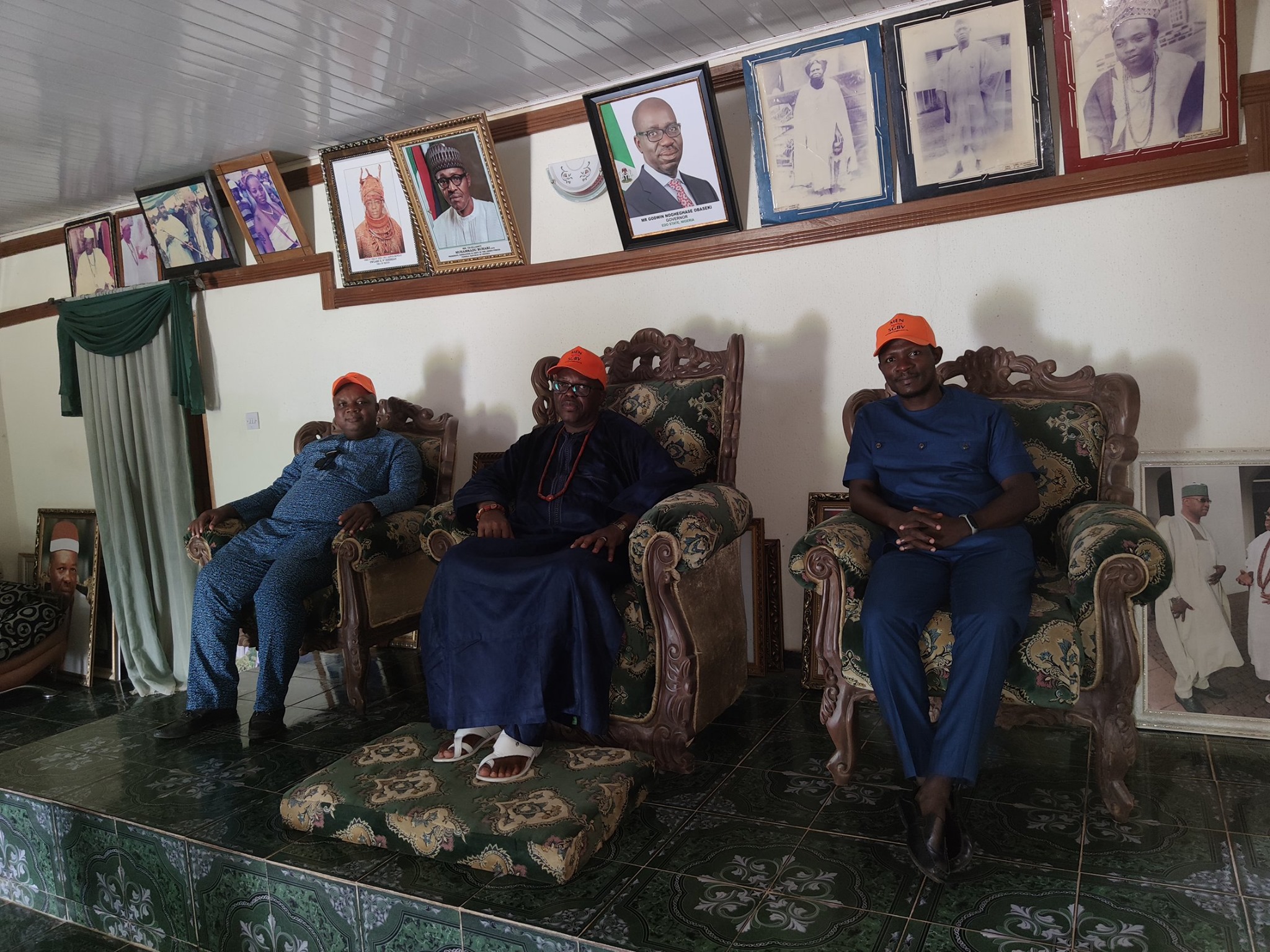 Courtesy Visit to the South-South Co-Ordinator of the National Council of Traditional Rulers of Nigeria.