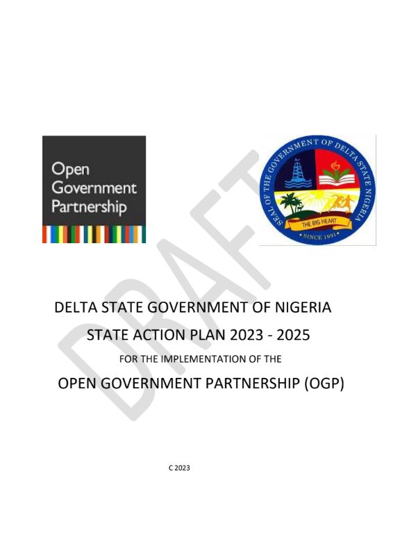 Delta State Open Government Partnership (OGP) Action Plan (2022–2024)