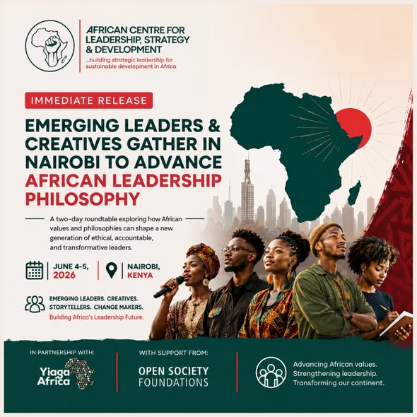 EMERGING LEADERS AND CREATIVES GATHER IN NAIROBI TO ADVANCE AFRICAN LEADERSHIP PHILOSOPHY