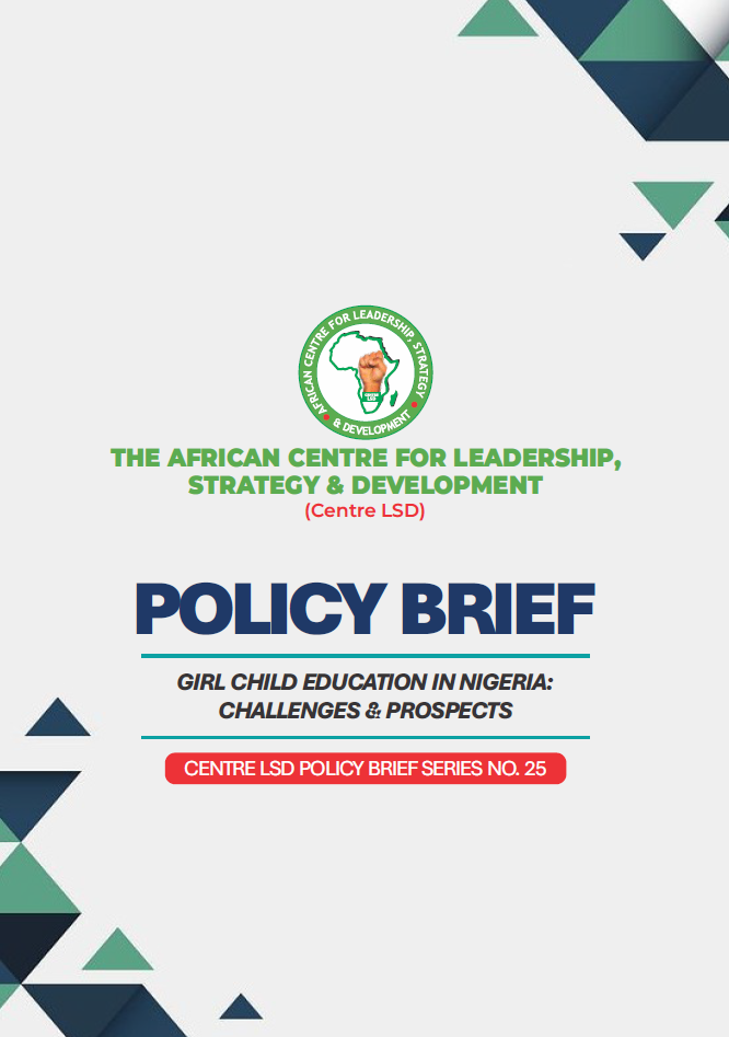Girl child education in Nigeria: Challenges and prospects