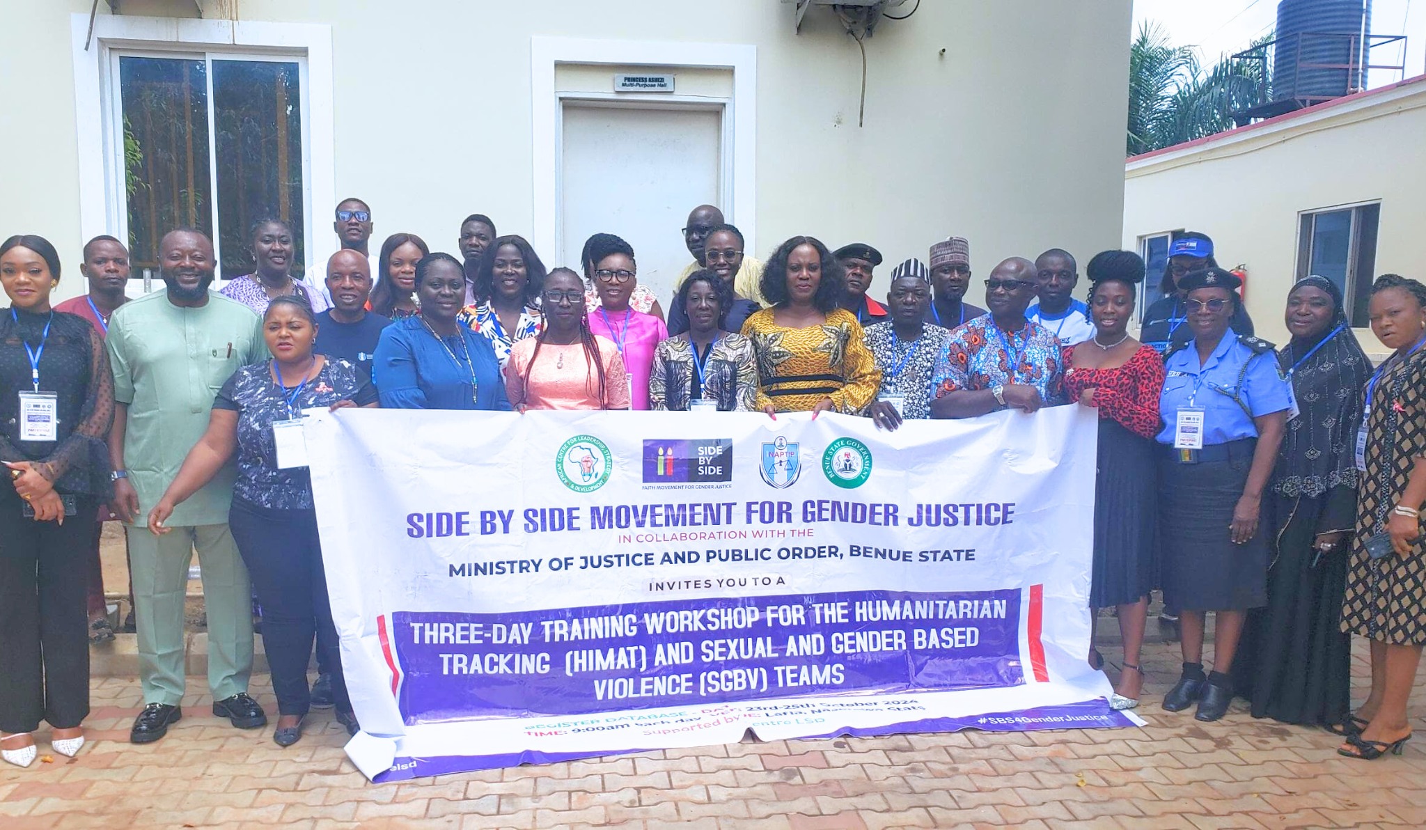 Onboarding Benue State into The Nigerian Sexual Offenders Register, Build The Capacity of The Humanitarian Tracking and Monitoring Team, and The Sexual and Gender-Based Violence Prevention, Advocacy a