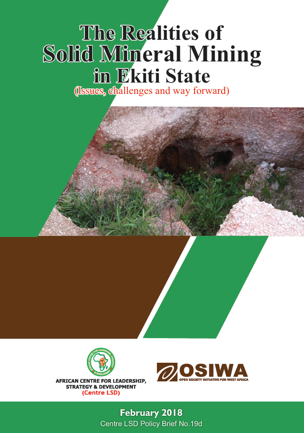 The Realities of Solid Mineral Mining in Ekiti State
