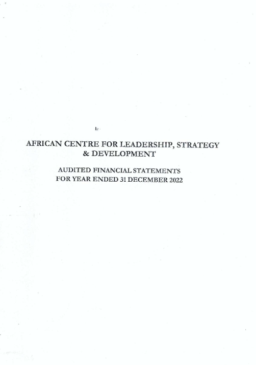 2022 Audited Financal Report