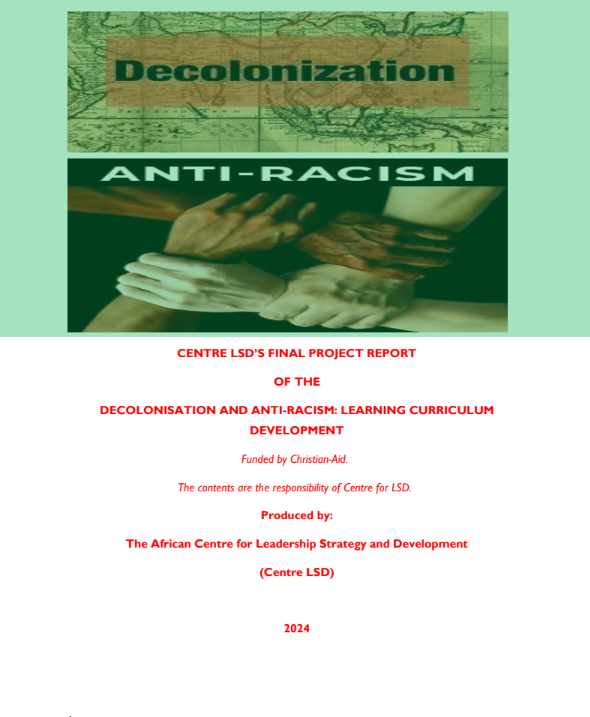 Decolonization and Anti-Racism: Learning Curriculum Development